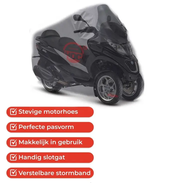 Motorhoes geschikt voor Piaggio Mp3