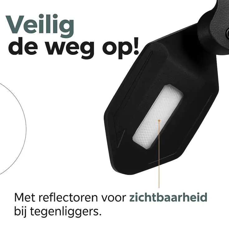 Craved Fietsspiegel Deluxe Verstelbaar