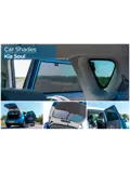 Kia Soul II 5 deurs 2014-2019 - Zonneschermen - Car Shades