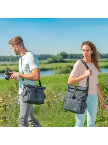 Rolltop Camera schoudertas