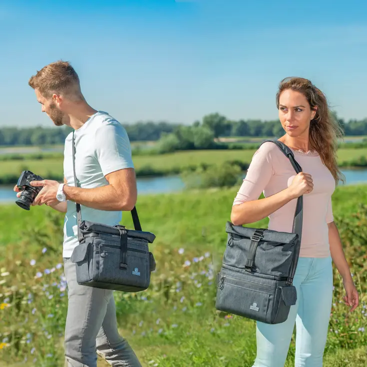 Rolltop Camera schoudertas
