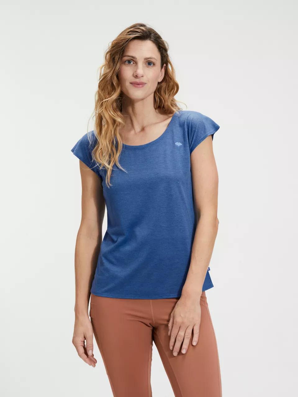 ANWB  Fierra  T-shirt dames  Human Nature  Blauw   XXXL