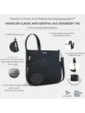 Classic Anti-diefstal N/S Crossbody Tas