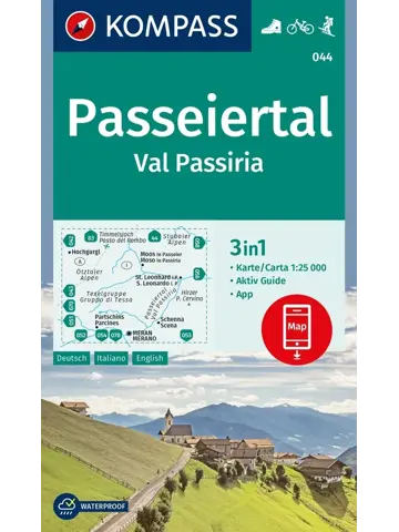Wandelkaart WK044 Passeiertal