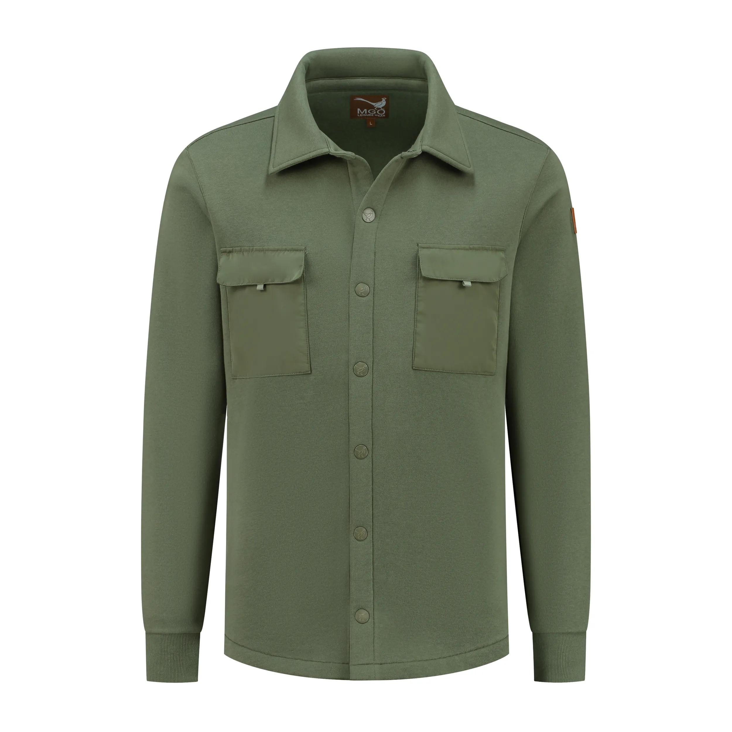 Mgo Luke  Heren vest   Shirt Collar  Groen