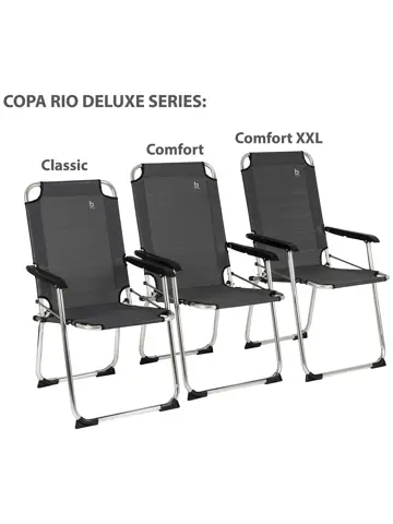 Stoel Copa Rio M Deluxe Grijs