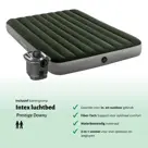 Luchtbed - Intex - 2P - 152x203 cm + Pomp