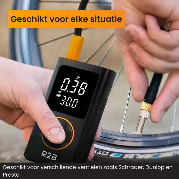 Elektrische Fiets pomp & Lucht compressor Auto