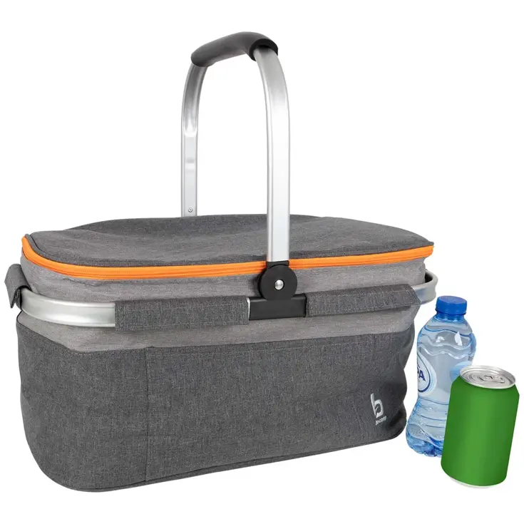 Koeltas Koelmand Grijs 26L Polyester