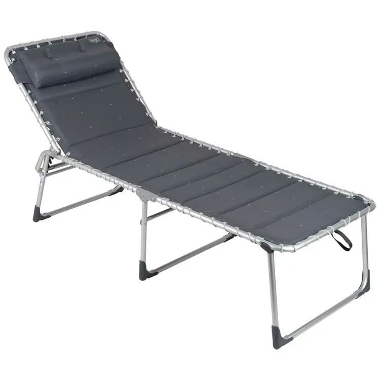 Vouwbed AL/364 Deluxe Donker grijs