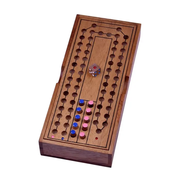 Paardenrace – Houten Dobbelspel