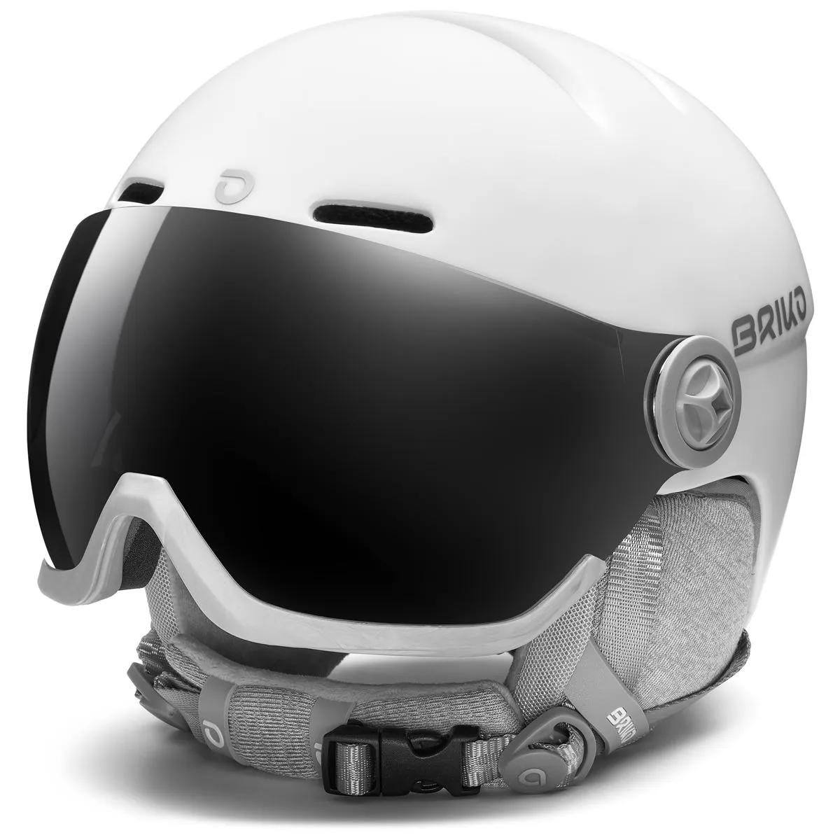 Briko  Blenda Skihelm met Visor  Wit main product image