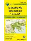 Wegenkaart R4 Provincie Macedonia