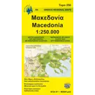 Wegenkaart R4 Provincie Macedonia