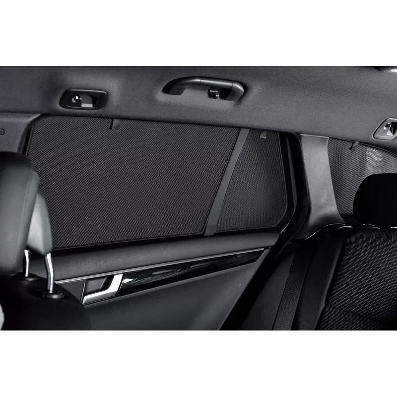 Car Shades Toyota Hilux VII Facelift Double Cab 2011-2015  Zonneschermen achterportieren  Zwart main product image