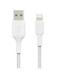 Belkin Lightning naar USB kabel Gevlochten