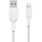Belkin Lightning naar USB kabel Gevlochten