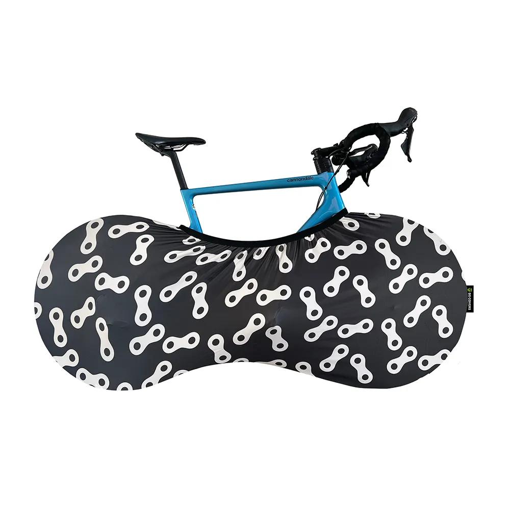 DS COVERS  WHEEL indoor fietssok  Chains  Meerkleurig