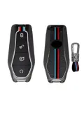 Metalen Sleutelhoesje voor BYD grijs F4