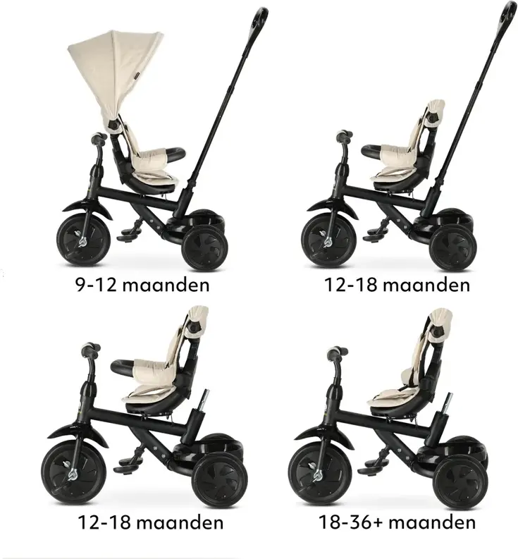 Adventurer Driewieler - Met zonnekap - Tot 25 kg