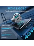 Compacte Autolader - 45W - Zwart - Joyroom
