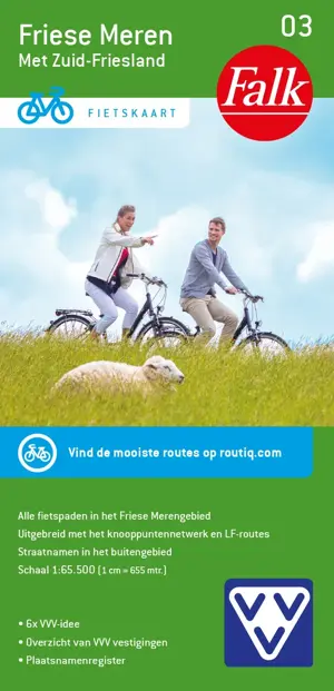 VVV Fietskaart 03 Friese Meren