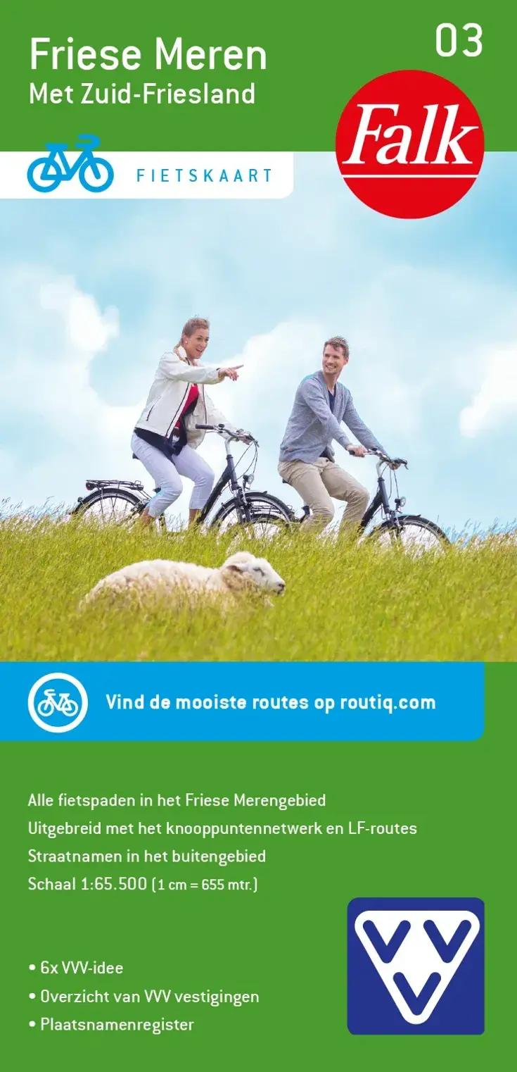 VVV Fietskaart 03 Friese Meren