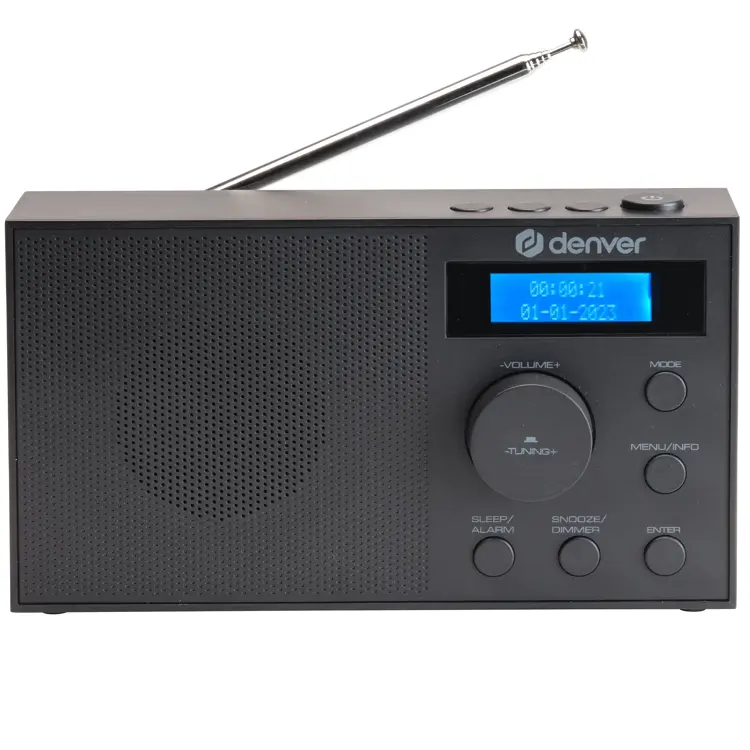 DAB+/FM Radio Wekker Snoozefunctie
