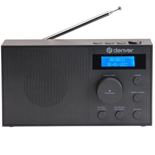 DAB+/FM Radio Wekker Snoozefunctie