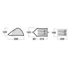 Husky Bizam 2 Army lichtgewicht tent