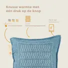 Pleafs Warmtekussen 45x45cm