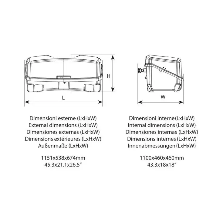 Nordrive bagagebox