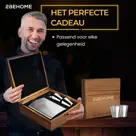 2BEHOME Heupfles met opbergdoos