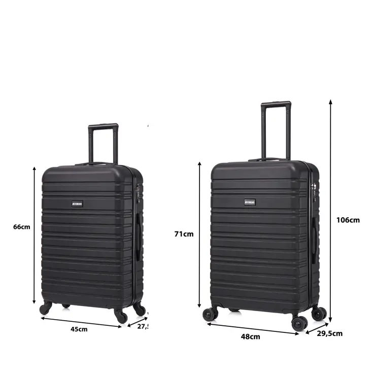 Kofferset 4 delige ABS 29 39 74 en 95L TSA-slot
