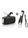 Noodradio 2.000mAh + Zaklamp