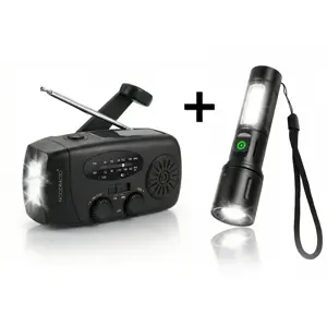Noodradio 2.000mAh + Zaklamp