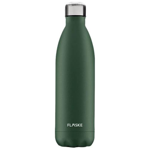 FLASKE 1 liter  RVS Drinkfles