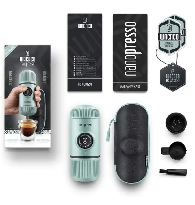 Nanopresso Artic Blue Portable Espresso