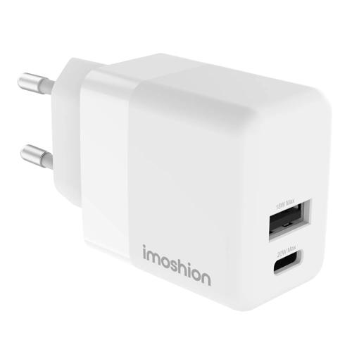 Oplader USB-C & USB - 20W