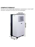 Technolife Mobiele Airco - 7000BTU