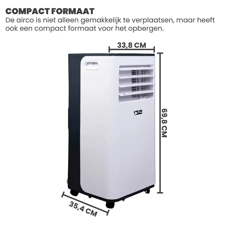 Technolife Mobiele Airco - 7000BTU