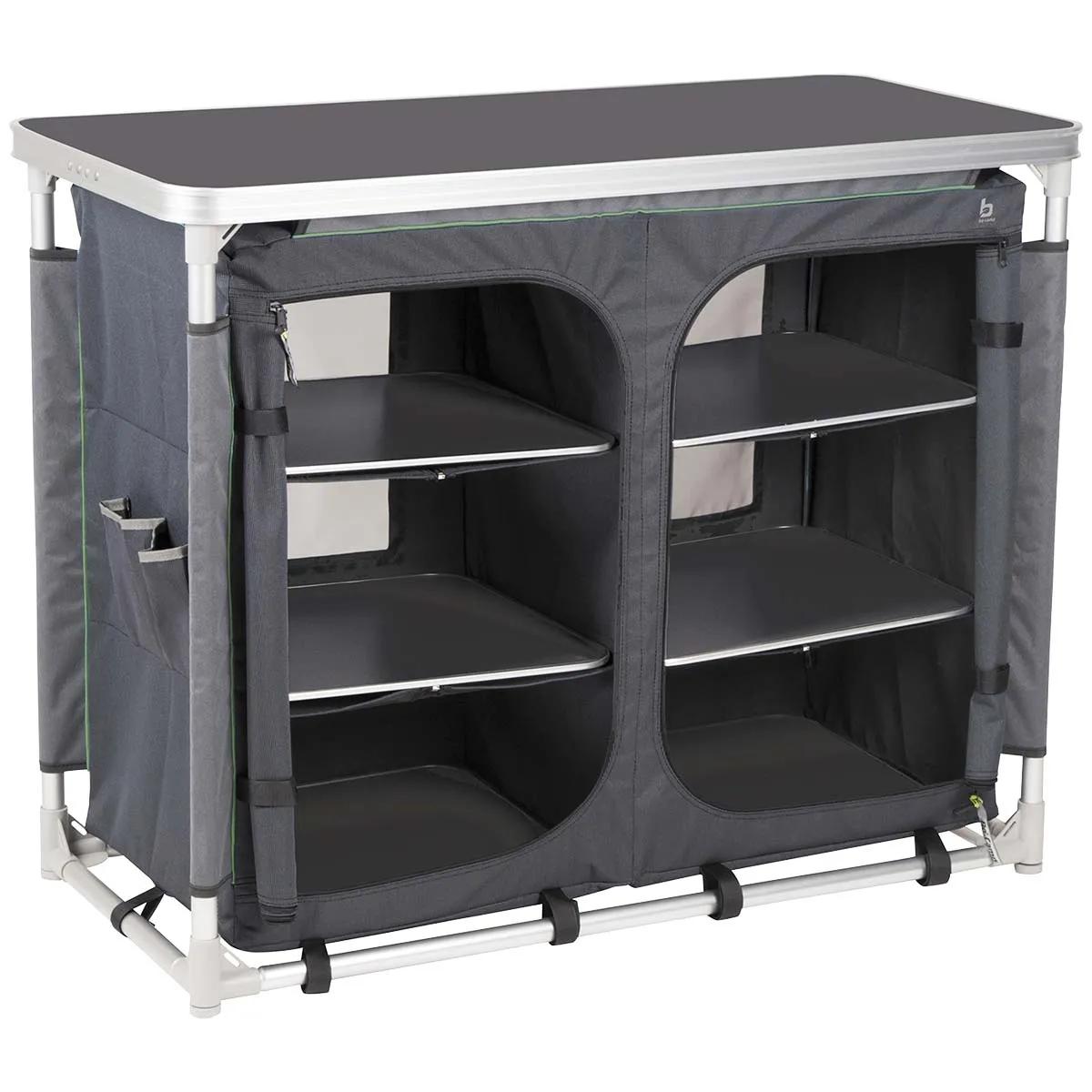 Bo-camp  Kookeiland Louise 100x48x80 cm  Grijs