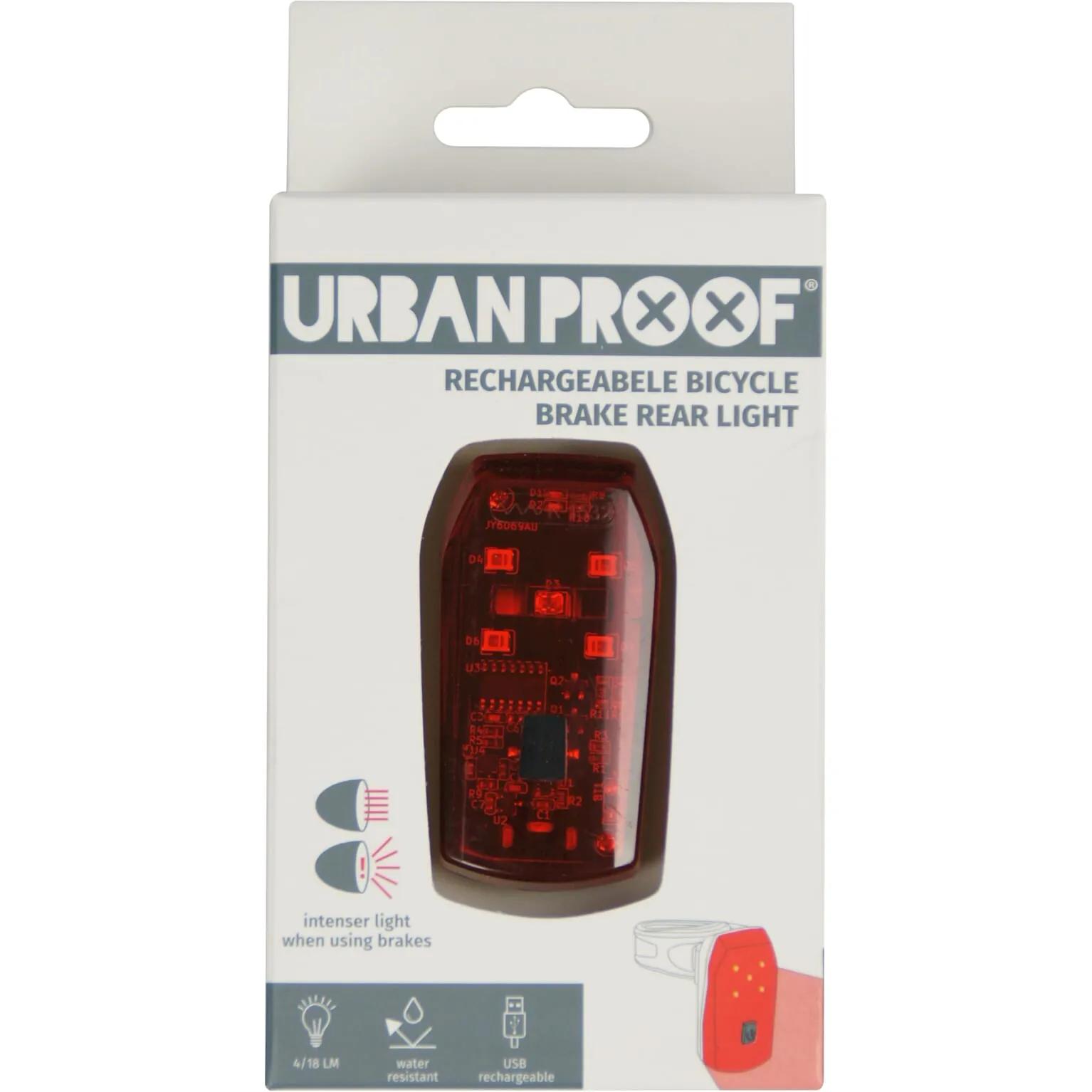 Urban Proof  achterlicht Brake remlicht usb  Zwart main product image