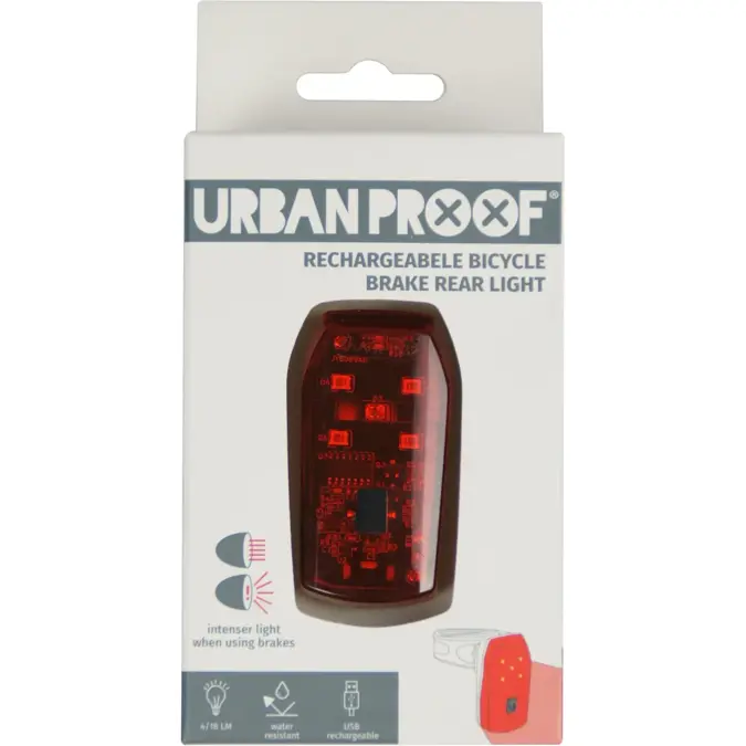 Urban Proof achterlicht Brake remlicht usb