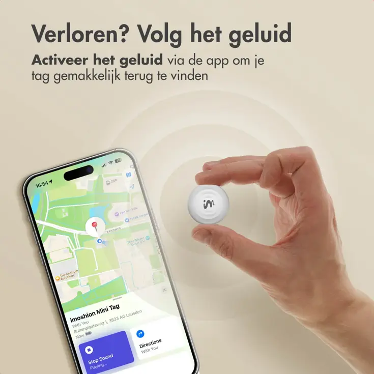 2x Bluetooth Tracker geschikt voor iOS
