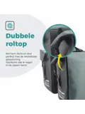 Voltano Dubbele Rolltop Fietstas 48 L