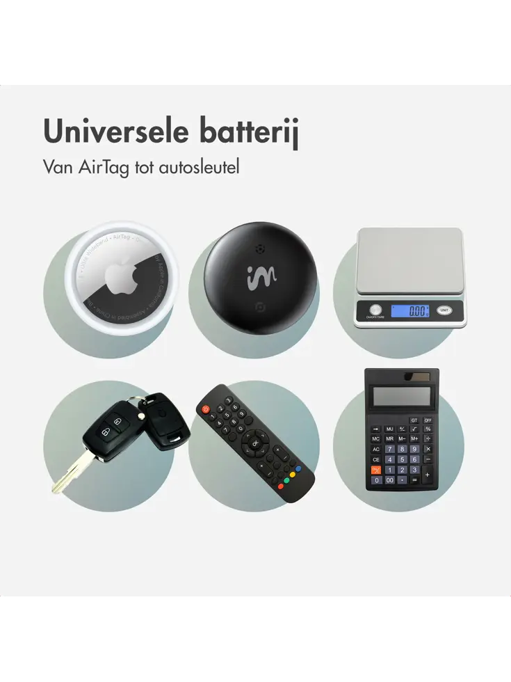 Knoopcelbatterij CR2032 - 5 stuks