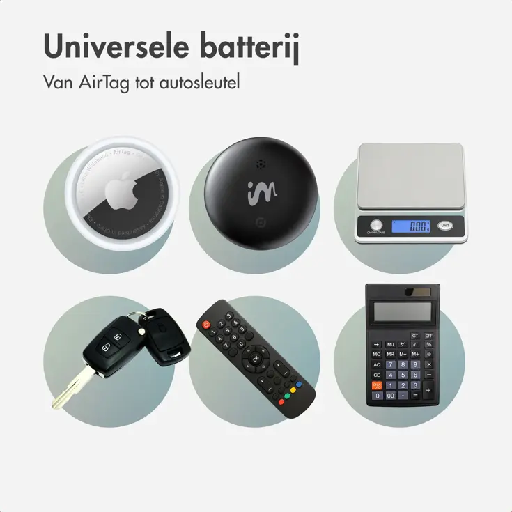 Knoopcelbatterij CR2032 - 5 stuks