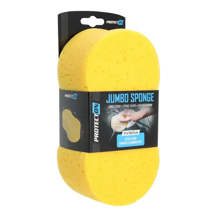 Stevige open Jumbo spons voor autowasbeurten