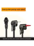 Fietspomp met Drukmeter - Vloerpomp